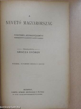 A nevető Magyarország I. (töredék)
