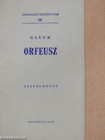 Gluck: Orfeusz