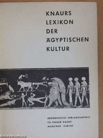 Knaurs Lexikon der Ägyptischen Kultur