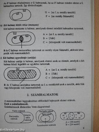 Természettudományi összefoglaló