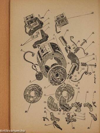 Alkatrészlista (orosz nyelvű)