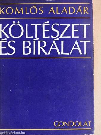 Költészet és bírálat