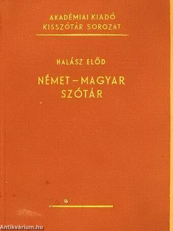 Német-magyar szótár