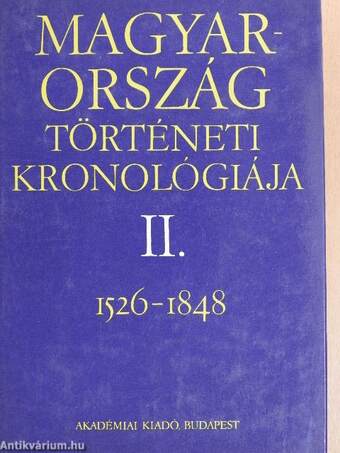 Magyarország történeti kronológiája II.