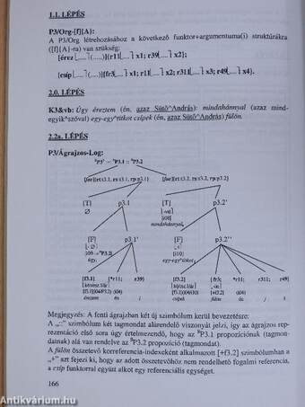 Kétlépcsős szövegmondat-reprezentáció szemiotikai textológiai keretben