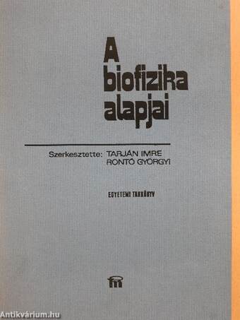 A biofizika alapjai
