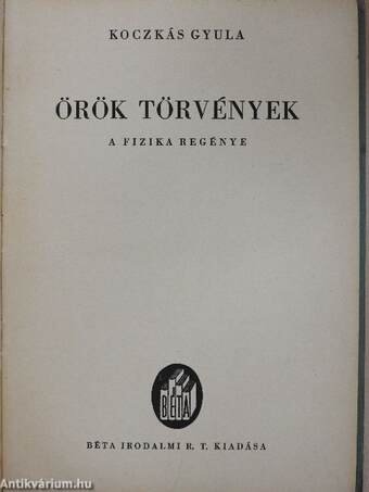 Örök törvények