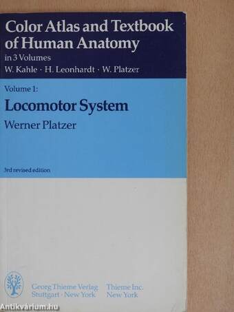 Color Atlas and Textbook of Human Anatomy 1.