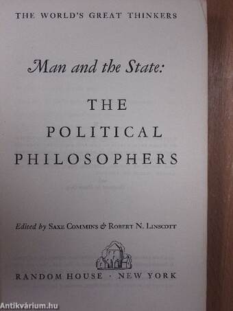 Man and the State: The Political Philosophers