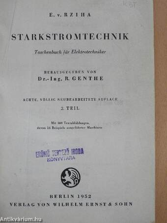 Starkstromtechnik II