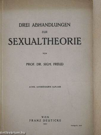 Drei Abhandlungen zur Sexualtheorie