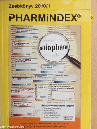 Pharmindex zsebkönyv 2010/1.