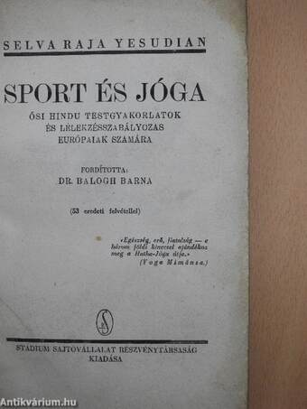 Sport és jóga