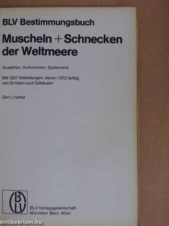 Muscheln + Schnecken der Weltmeere