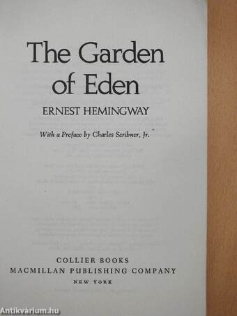 The Garden of Eden