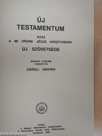 Új Testamentum