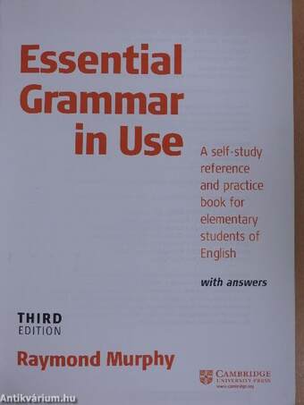 Essential Grammar in Use