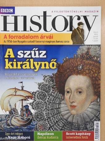 BBC History 2012. (nem teljes évfolyam)