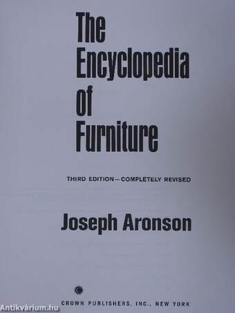 The Encyclopedia of Furniture