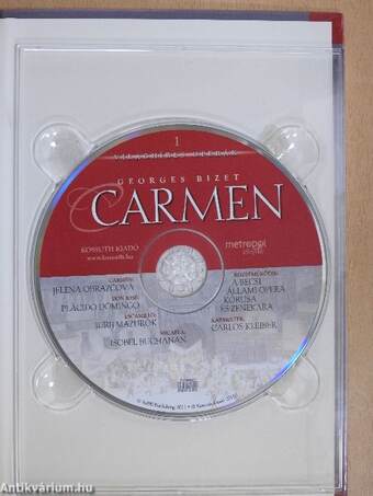 Georges Bizet: Carmen - CD-vel