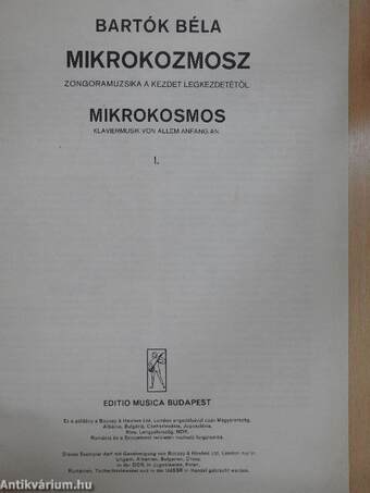 Mikrokozmosz I.