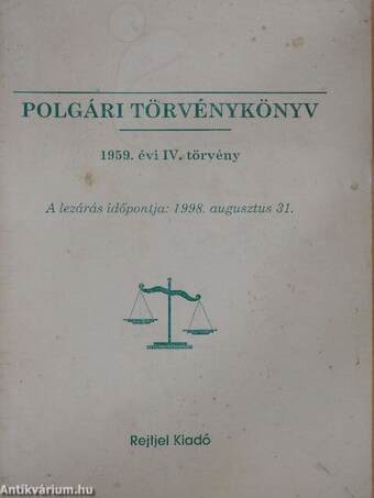 Polgári törvénykönyv