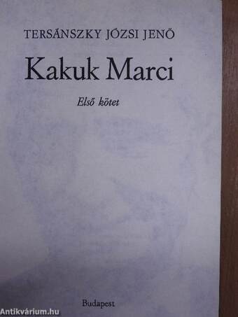 Kakuk Marci I-II.