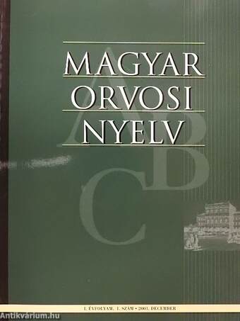 Magyar Orvosi Nyelv 2001. december