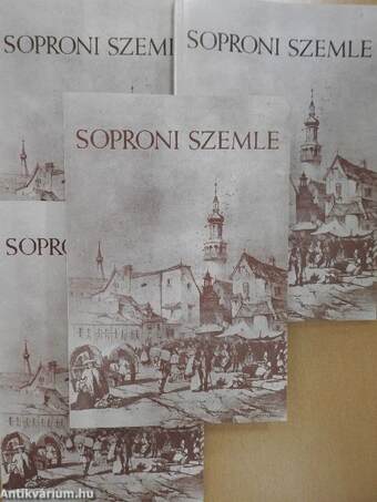 Soproni Szemle 1992/1-4.