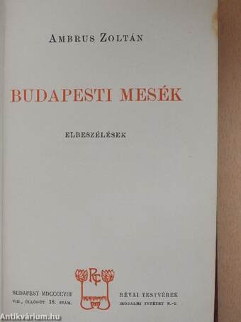 Budapesti mesék