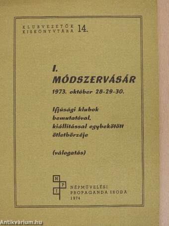 I. Módszervásár