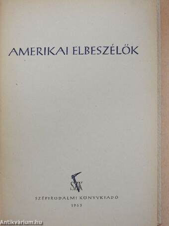 Amerikai elbeszélők