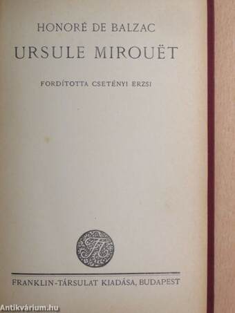 Ursule Mirouët