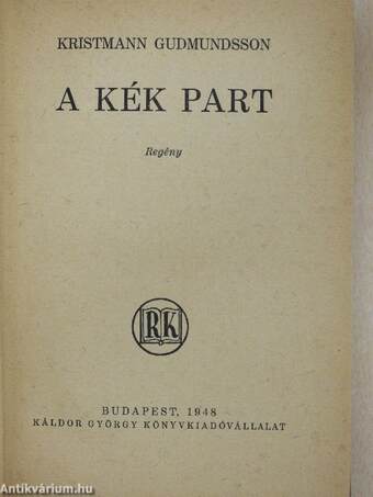 A kék part