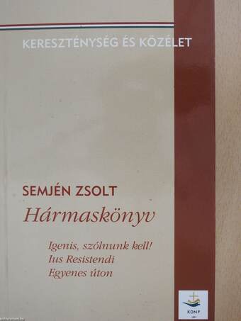 Hármaskönyv (dedikált példány)