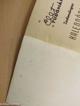 Az Élet és Tudomány Tudományos Kalendáriuma 1960