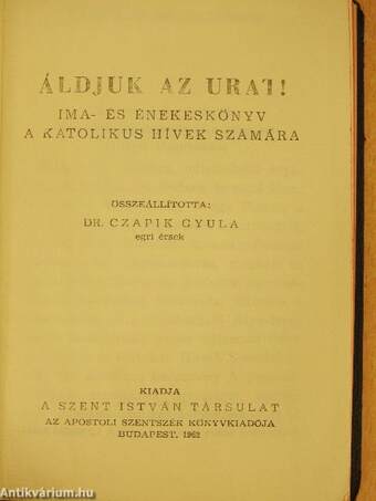 Áldjuk az Urat!