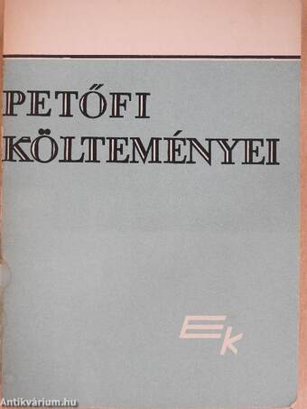 Petőfi költeményei I-III.