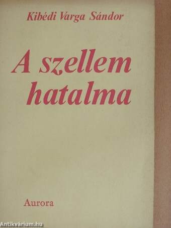 A szellem hatalma