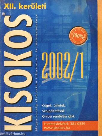 XII. kerületi kisokos 2002/1