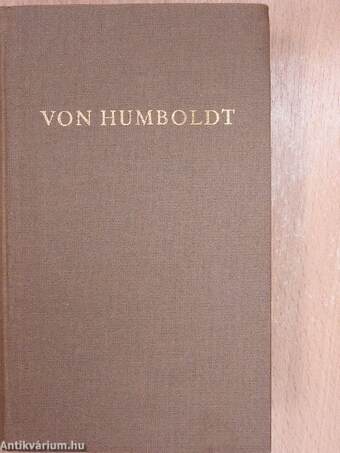 Wilhelm von Humboldt válogatott írásai