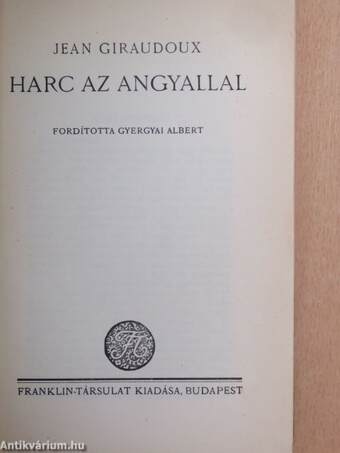 Harc az angyallal