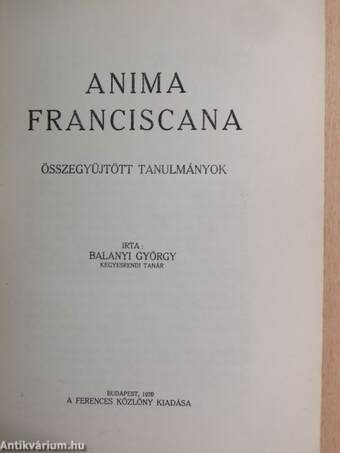 Anima Franciscana