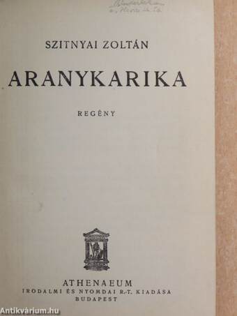 Aranykarika