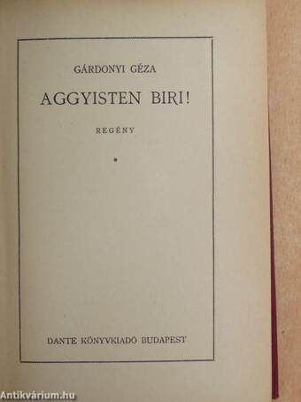 Aggyisten Biri!