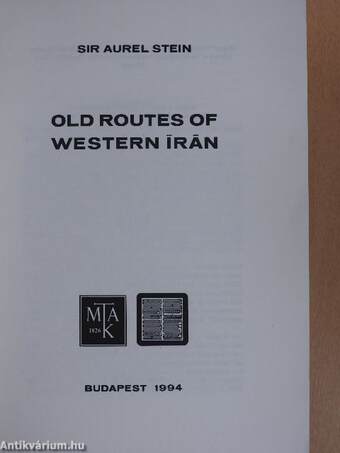 Old Routes of Western Iran