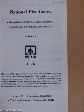 National Fire Codes 7