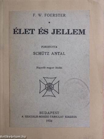 Élet és jellem