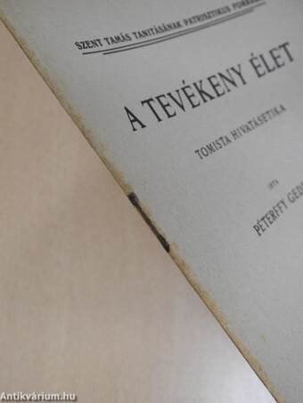 A tevékeny élet