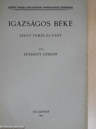 Igazságos béke